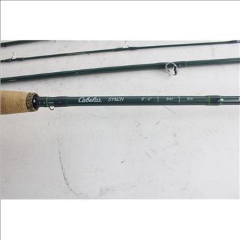 Cabelas Synch Fly Fishing Pole With Case