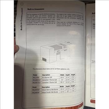 Cal Flame Burner Convection Grill