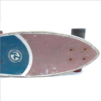 California Kryptonics Skateboard, Pink/Blue