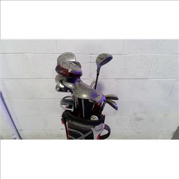 Callaway Bag  With Clubs, 10+ Pieces