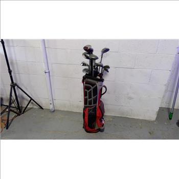 Callaway Bag  With Clubs, 10+ Pieces