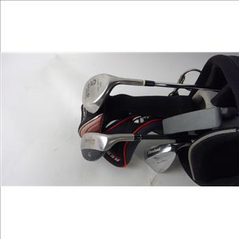 Callaway Bag With Clubs, 6 Pieces