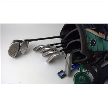 Callaway Bag With Clubs, 8 Pieces