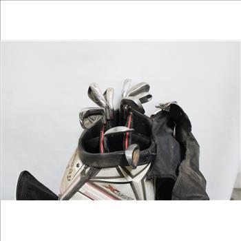 Callaway Golf Bag With Clubs, 8 Pieces