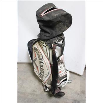 Callaway Golf Bag With Clubs, 8 Pieces