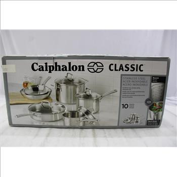 Calphalon Classic 10 Piece Pots And Pans Set