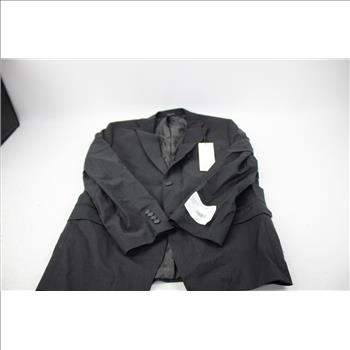 Calvin Klein, Black, Blazer, Size 42R, 36W