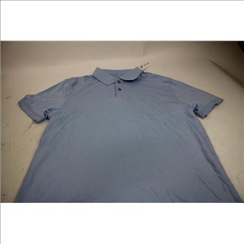 Calvin Klein Light Blue Polo Shirt, Small