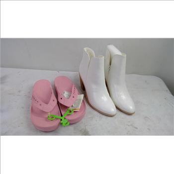 Calvin Klein Loafers, Crocs Sandals, And More Women's Shoes, Sizes 7-10, 4 Pieces