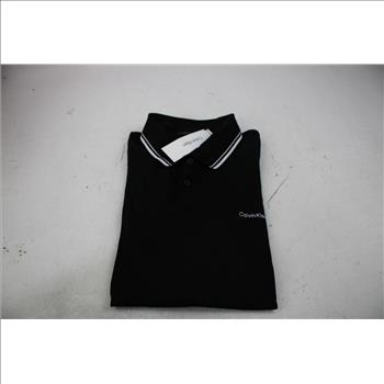 Calvin Klein Polo, Black, Size Medium