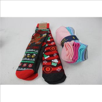 Calvin Klein, Ralph Lauren, Socks, Bralette, Size L, 3 Pieces