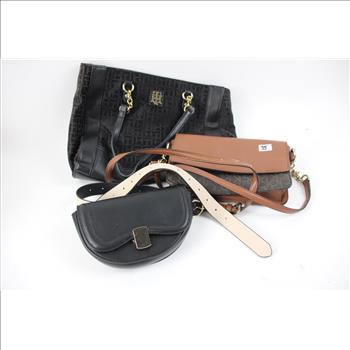 Calvin Klein, Silver & Polo, Handbags And Belt Bag, 4 Pieces