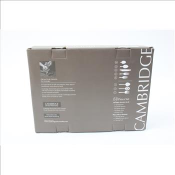 Cambridge 51 Piece Set Stainless Steel Flatware