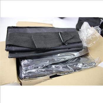 Camera Bags Bulk Lot With Tripod Sandbags And Black Light Lamp, 11 Pieces