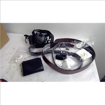 Camera, Belts, And More