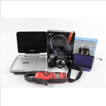 Camera Dvd Player Eletrical Meter And More, 10 Pieces