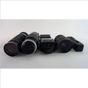 Camera Lenses And More, 5 Pieces