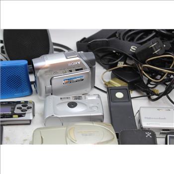 Cameras, Dell Digital Jukebox MP3 Player, Plantronics Headset, & More; 8+ Pieces