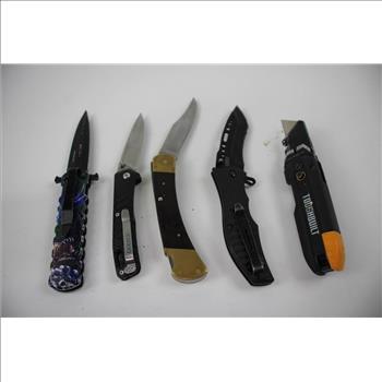 Camillus And Other Knives, 5 Pieces