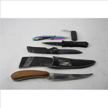 Camillus And Other Knives, 5 Pieces