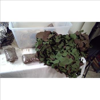 Camo  Netting, 8 Pieces