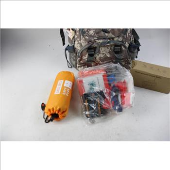 Camo Survival Backpack