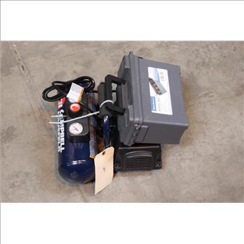 Campbell Hausfeld 1 Gal Air Compressor And Ammo Box