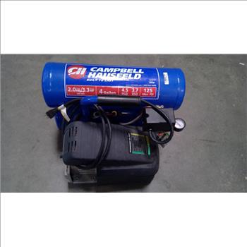 Campbell Hausfeld 2.0 HP 4 Gallon Portable Air Compressor 125 PSI