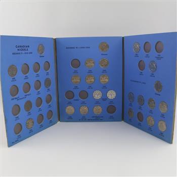 Canadian 5 Cent Pieces, 23+  Coins