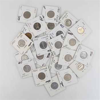 Canadian Currency, 20+ Coins