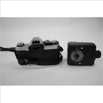 Canon AE-1 Camera, Canon FD Camera Lenses, Canon Speedlite, 5 Pieces