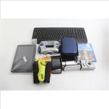 Canon Camcorder, Logitech Keyboard, Pocahontas Blu-Ray, And More 10 Pieces