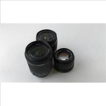 Canon Camera Lense 3 Pieces