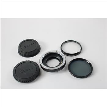 Canon Camera Speedlite 380EX Shoe Mount Flash, 58 PL-C  Circular Filter, Extention Tube  EF 12, 58mm Soft Mat No. 1
