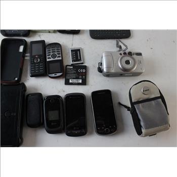 Canon Digital Camera, Cell Phones Sold For Parts, And More, 10+ Pieces