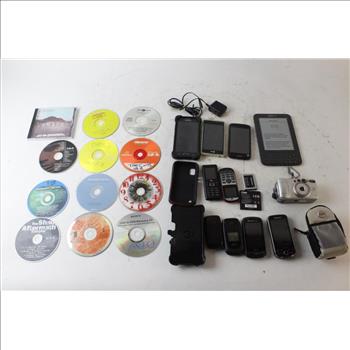 Canon Digital Camera, Cell Phones Sold For Parts, And More, 10+ Pieces