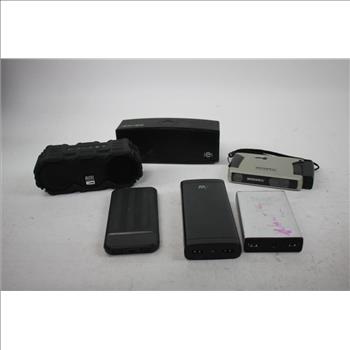 Canon Digital Camera, Olympus Microcassette Recorder, And More Bulk Lot, 24 Pieces