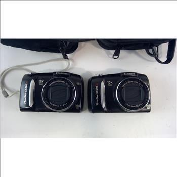 Canon Digital Cameras, 2 Pieces