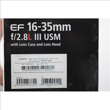 Canon EF 16-35mm F/2.8L III USM Lens