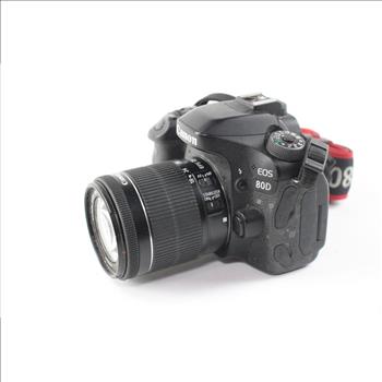 Canon EOS 80D Digital Camera, DS126591