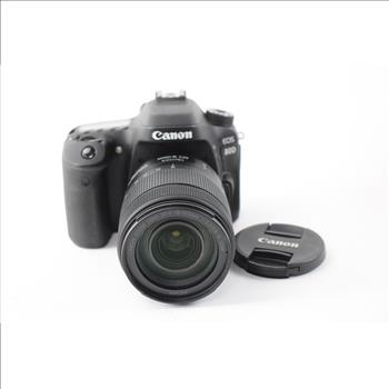 Canon EOS 80D (W) Digital Camera, DS126591