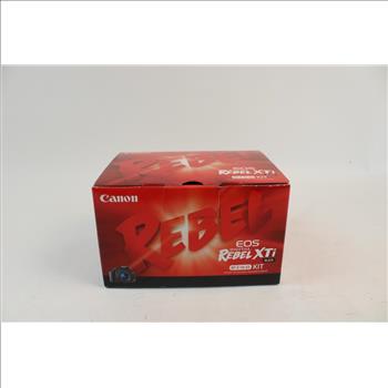 Canon - EOS Digital Rebel XTi 10.1MP Digital SLR Camera Kit - Black