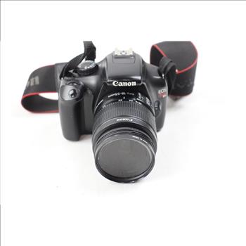 Canon EOS Rebel T3 With Ruggard Case, Canon Speedlite 430EX, And 0.5x Lens