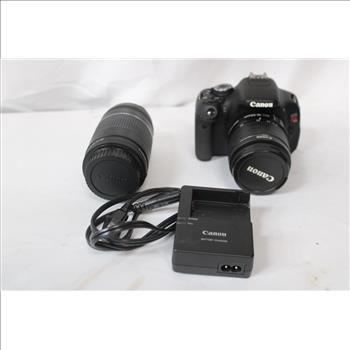 Canon EOS Rebel T3i With EF 75-300mm Lens Kit