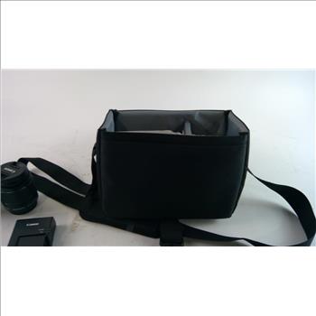 Canon EOS Rebel T6 Camera In Bag