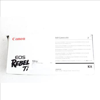 Canon Eos Rebel Ti 35mm SLR Camera