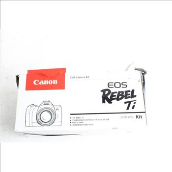 Canon Eos Rebel Ti 35mm SLR Camera
