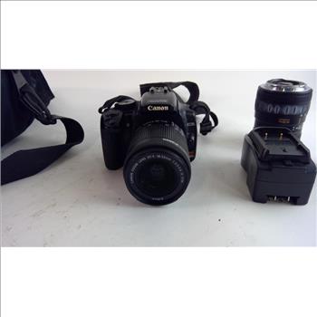 Canon EOS Rebel XTi Camera In Bag