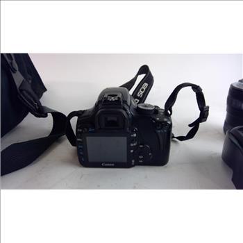 Canon EOS Rebel XTi Camera In Bag