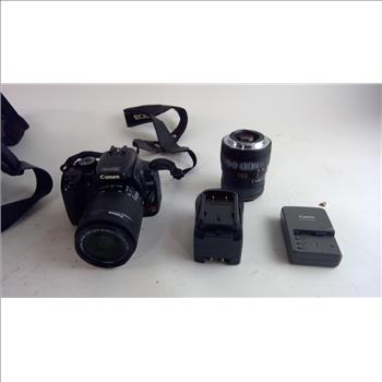 Canon EOS Rebel XTi Camera In Bag